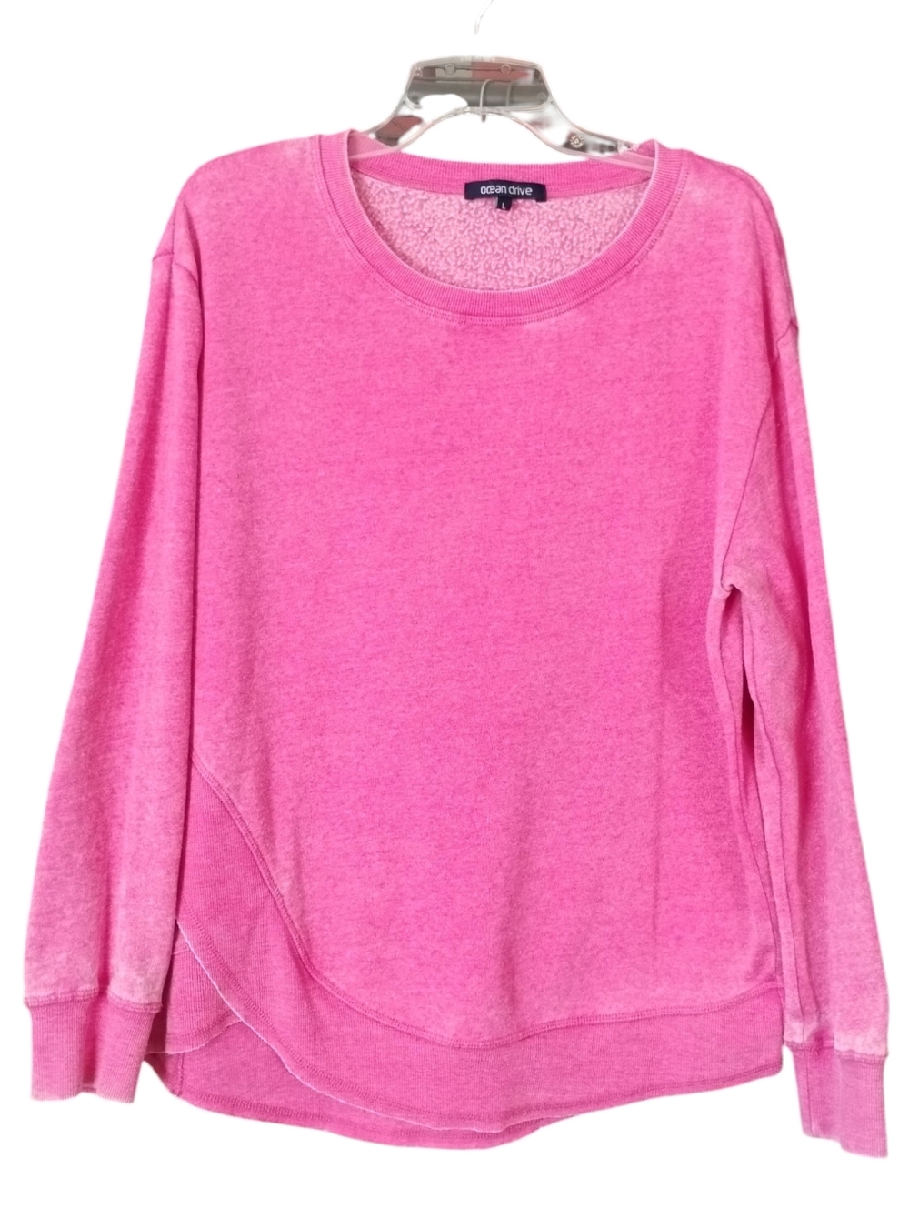 Ocean Drive Pink Cozy Pullover B7659MAR